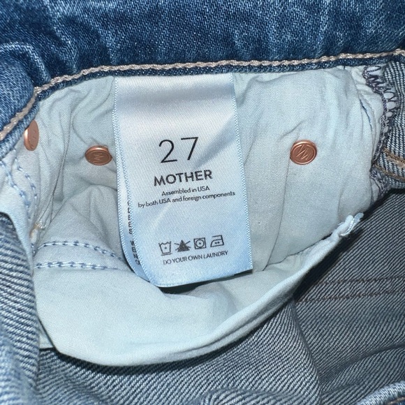 MOTHER SUPERIOR High Waisted Study Hover Jeans - Picture 4 of 8